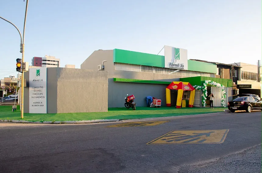 Fachada da Clínica Atend Já em Maceió